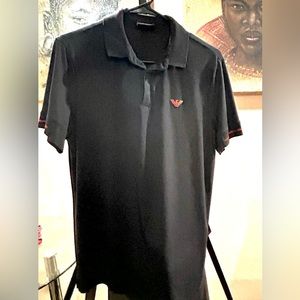 Emporio Armani polo/ black/ medium